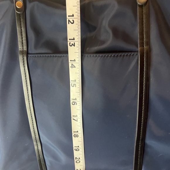 RADLEY LONDON Blue and Black Tote Bag with Leather-Look Straps - Picture 4 of 5